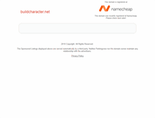 Tablet Screenshot of buildcharacter.net